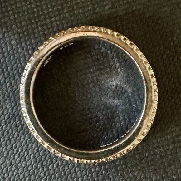 Alex’s Lemonade Silver Ring Size 7 - Picture 6 of 7